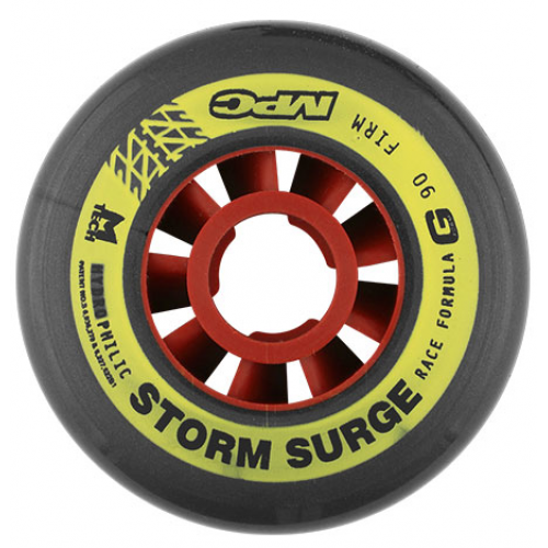 MPC Storm Surge Outdoor Rain Inline Speed Wheels Firm 90mm